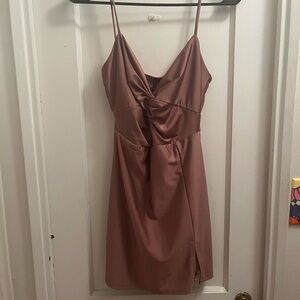 Mauve Mini Dress